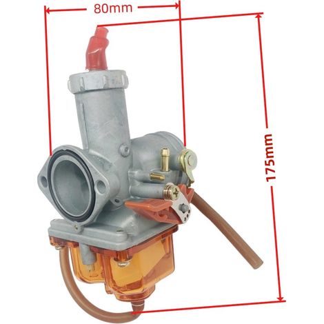 30mm PZ30 carburetor, compatible with 125cc, 150cc, 175cc, 200cc and 250cc engines. (404-073) (1/4)