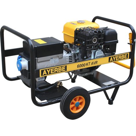 AYERBE - 5418070 - Groupe électrogène essence AY-6000 KT AVR 5600 W manuel
