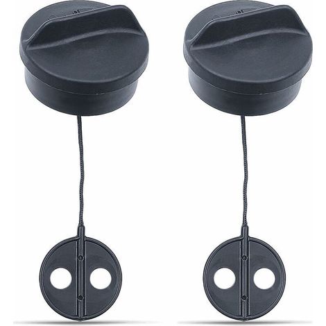 2 Pièces Bouchon de Réservoir pour STIHL FS38 FS45 FS55 FS56 FS80 FS81 FS85 FS88 FS120, AUMEL Bouchon Essence de Débroussailleuse Bouchon de Réservoir Rechange Pièces Détachées