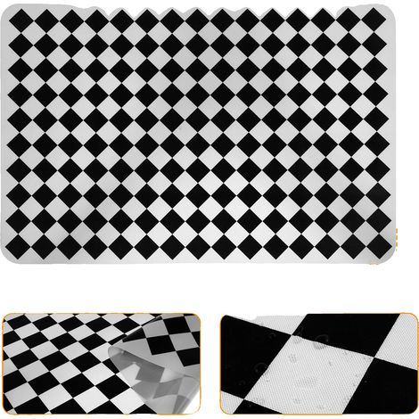 Alfombrilla para vitrocerámica, protección duradera, fácil de limpiar, estilo E, 52x78cm-a, 1 unidad. (1/2)