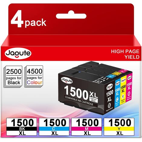 1500XL Cartouches d'encre Compatible avec Canon Maxify MB2750 MB2150 MB2050