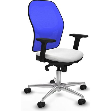Piqueras y Crespo Jorquera Chaise de bureau blanc ergonomique (1/3)