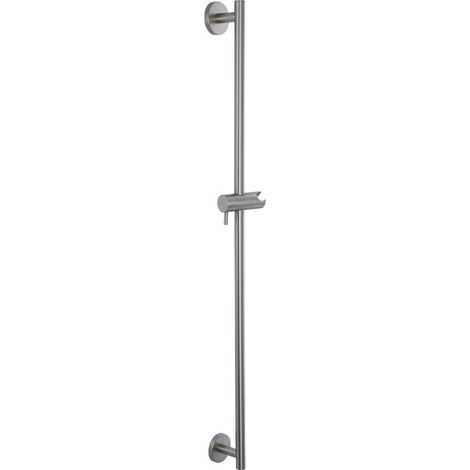 Milano Hunston Shower Slide Rail Bar - Brushed Nickel (1/4)