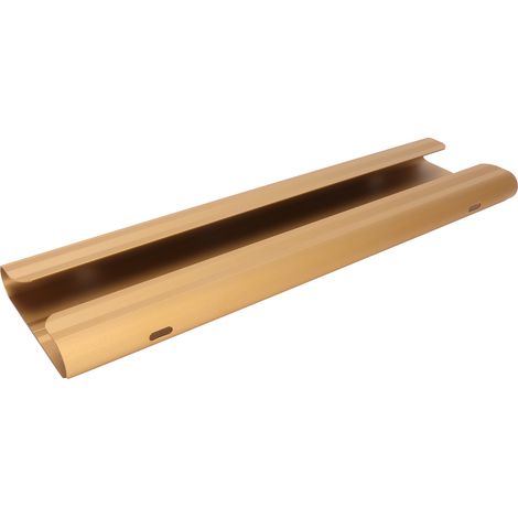 Porte-verres à vin suspendu, support pour verres à pied inversés, pour la décoration de la maison, de la cuisine, des placards et du bar - Bronze (1/5)