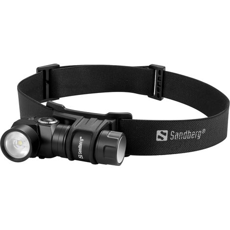 Torcia frontale a LED Sandberg 421-35 nera (1/5)