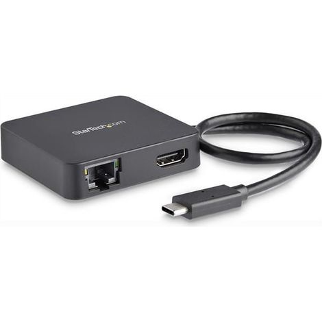StarTech.com Adattatore Multiporta USB-C per Portatili - 4k HDMI - GbE - USB Tipo C - USB-A (1/5)