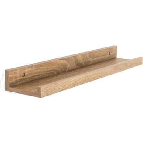 Dura Display Shelf - Melamine Chipboard - 46 x 580 x 100 mm - Oak