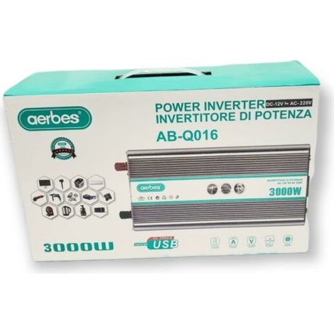 Inverter Di Potenza 500W 1000W 1500W 2000W 3000W 4000W 5000W USB DA 12V A 220V 5000