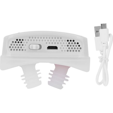 Ventilateur Nasal Anti Ronflement Électronique à Pression Positive Continue - Blanc (1/5)