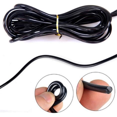 Corde à sauter - Entrainement - Réglable - 2.7m - PVC - Caoutchouc mousse (1/3)