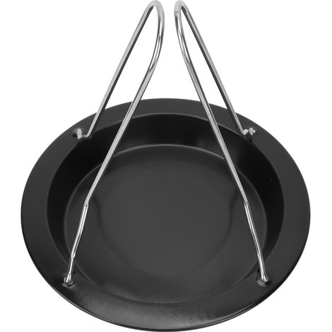 Plat à rôtir vertical portable en acier inoxydable pour le camping et le poulet, avec grille et accessoires de cuisine et de barbecue (1/5)