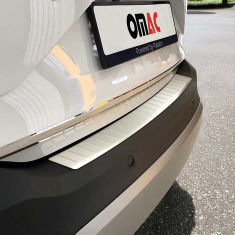 OMAC Ladekantenschutz Stoßstangenschutz für Opel Crossland / Crossland X 2017-2025 – Edelstahl gebürstet (1/5)