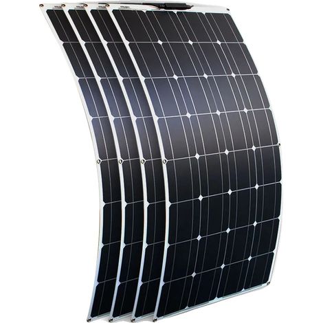 Panneau Solaire Flexible, 100 Watts, Haute Efficacité, panneau solaire de 400w (1/2)