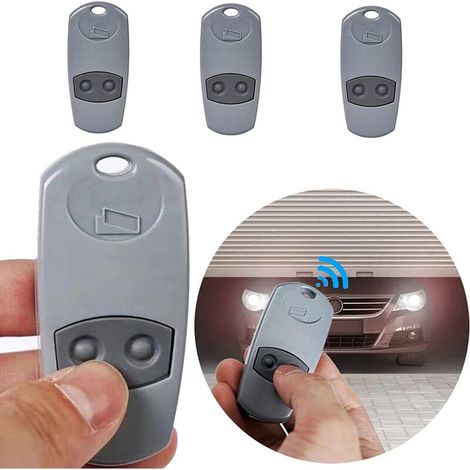 Universal Gate Remote Control - Came top432ee Remote Control, Universal Gate Remote Control fit for Venu Top 432NA/432/432EE/432A/432M/432S T432/CAME 432 with 2xCR2016 Button Cell(Grey)3pcs