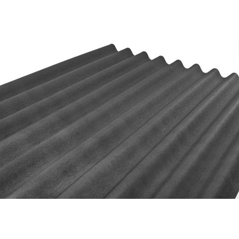 Onduline Classic Bitumen Roof Sheet Anthracite Grey 2m x 950mm x 3mm