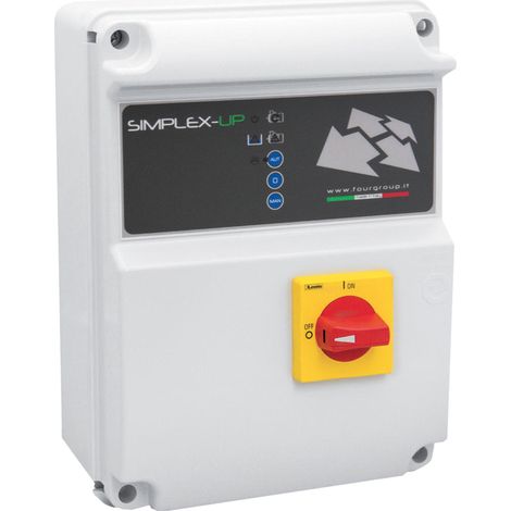 Elektronische Steuertafel für den Direktstart von 2 einphasigen oder 3-phasigen Motoren - Idrhaus