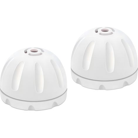 Détecteur de Fuite d'eau 2 Pack, Alarme d'Inondation 100 DB Audio Moniteur de Débordement d'Evier Alerte de Goutte Humide pour Cuisine Salle de Bain Buanderie (Pile Incluse) (1/5)