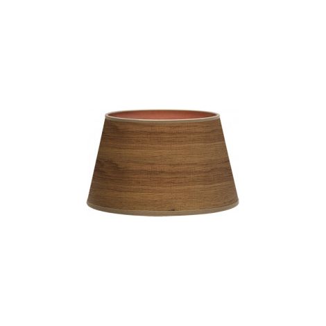 Lampenschirm Salma E27 Dunkles Holz 20dx15dx12,5h
