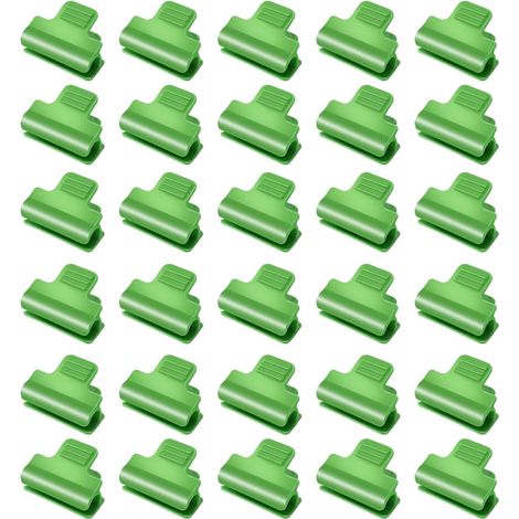 Greenhouse Net Clips - Garden Shading Hose and Extended Seasonal Plant Support for Membrane and Row (11mm) - 30pcs (1/5)