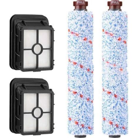 4-teiliges Ersatzbürstenwalzen-Set für Bissell Crosswave Filter der Serien 17132 und 2225N – Reinigungszubehör (1/4)