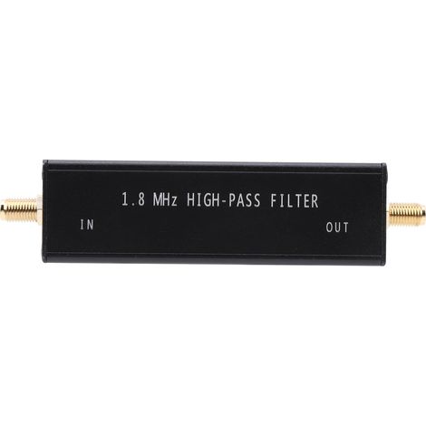 Hochpassfilter für Empfänger schwächt niederfrequente Signale ab Funkgeräte 1,8 MHz (1/5)