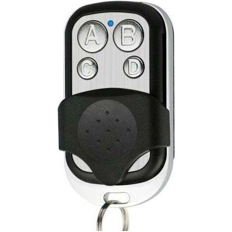 Universal 433.92 MHz remote control for automatic gates – Programmable with 4 codes – 12V battery included – Long operating range