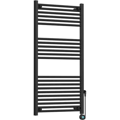 FugaFlow Eccelente Caloro Radiateur électrique - 120x60cm - 600 watts - noir mat