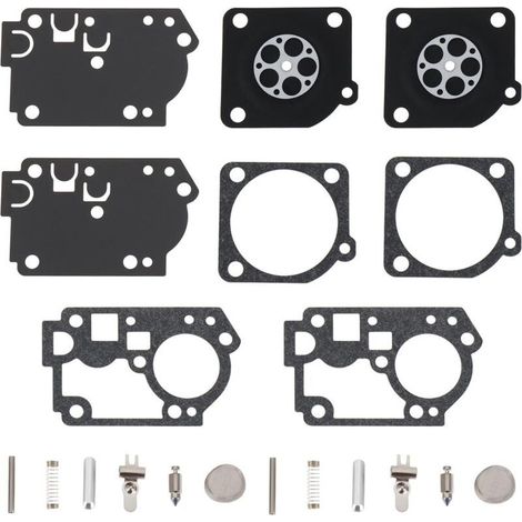 Kit de Réparation de Membrane de Carburateur pour Tondeuse à Gazon (2 Pièces) Compatible avec ZAMA C1U-W43 (1/5)
