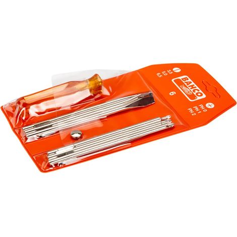 Set di cacciaviti Bahco screwdriver set nichelato ergonomico