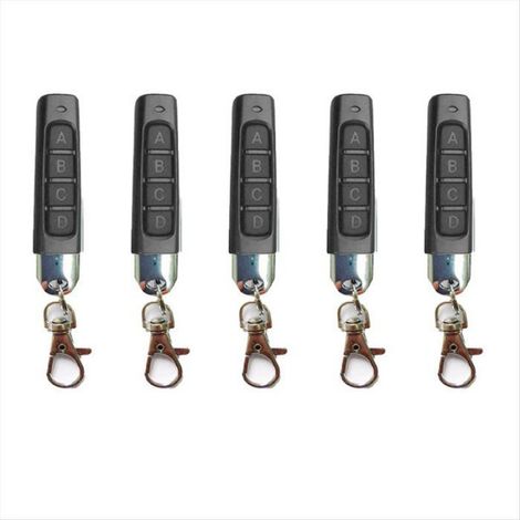 Récepteur de Télécommande Sans Fil 433 MHz, Volet Roulant Électrique, Porte de Garage avec Porte Clés pour la Maison (1/4)