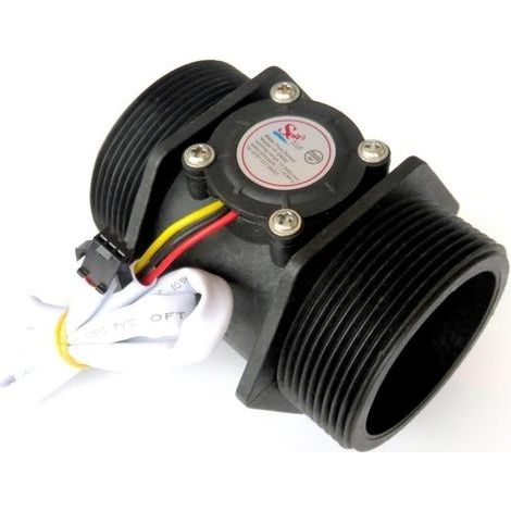 Capteur de Débit D'eau, YF-DN50 DC5-24V Compteur de Débit G1.5in Débitmètre à Turbine à Effet Hall pour Distributeurs Automatiques D'eau, Machines à Cartes (1/3)