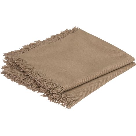 Ensemble de 2 serviettes de table à franges MAHA (1/2)