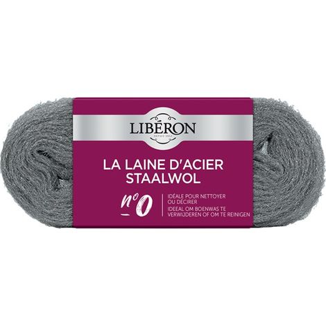 LIBERON - Laine acier 150g n°0 Libéron