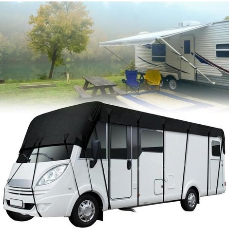 Bâche de toit de camping-car - En tissu Oxford 210D - Imperméable - Pour camping-cars et caravanes (8,5 m x 3 m) (1/4)