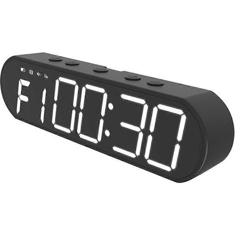 Minuteur de gym portable 1000 mAh multifonctionnel avec alarme pour entraînement fractionné, idéal pour la salle de sport, la maison ou le bureau. (1/5)