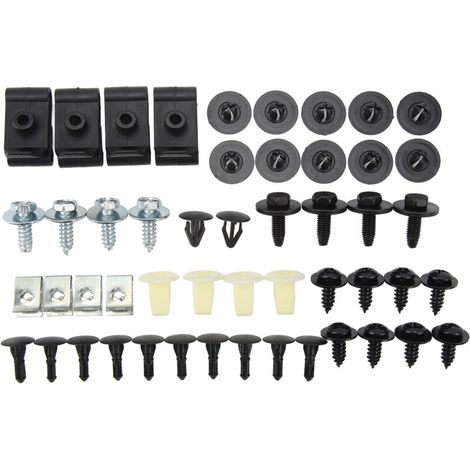 Rondelle, clip per bulloni, clip per telaio e motore, forte forza di serraggio, facili da trasportare, compatte, durevoli, resistenti agli urti, in metallo, pratiche per portiere auto Avensis.
