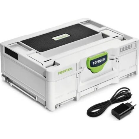 Festool – Enceinte Bluetooth TOPROCK SYS3 BT20 M 137 USB-C – Son stéréo avec 4 haut-parleurs – Batterie intégrée et sortie USB – Pour chantier et loisirs (1/5)