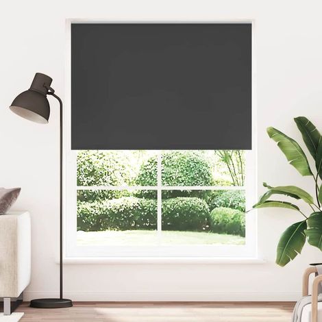 Store occultant à enrouleur 164,4 x 230 cm, largeur du tissu 160 cm, noir (1/5)