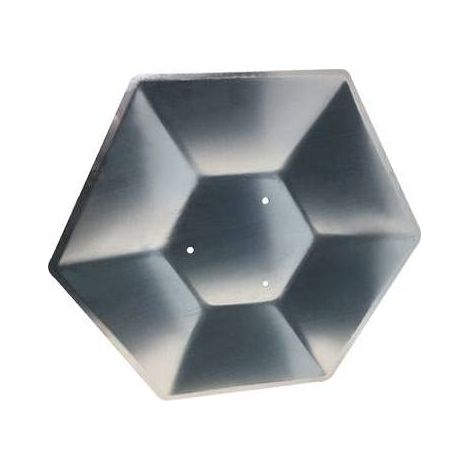 RIFLETTORE STUFA GAS PIRAMIDE ESAGONALE DOMUS