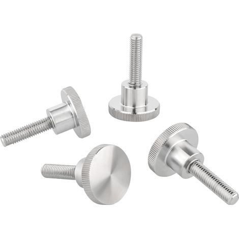 DIN 464 Flügelmuttern – 4er-Pack – Edelstahl – Werkzeuglose manuelle Befestigung – Für Heimwerker und Mechaniker – M8 x 20 mm (1/3)