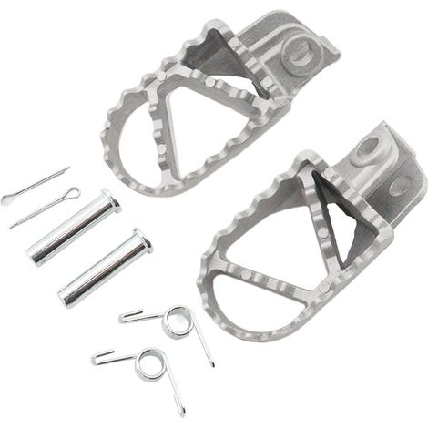 Reposapiés de aluminio de repuesto para motocicleta KTM SX125, 150 y 250 Dirt Pit Bike. (1/5)