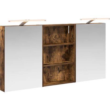 Maison Exclusive - Badezimmerschrank-Set 3 pcs 120 x 10,5 x 60,5
