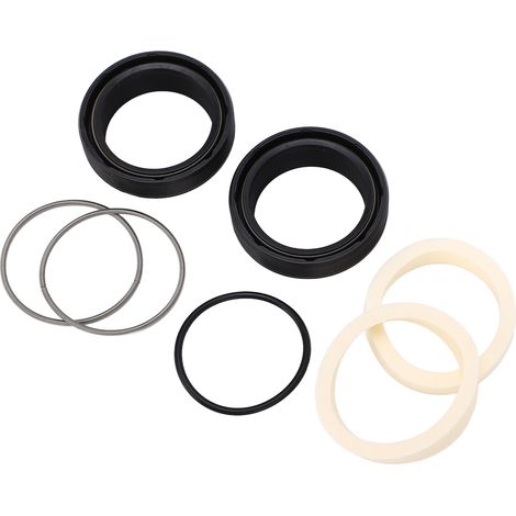 Kit de joints d'huile pour fourche avant de vélo, compatible avec tous les tubes intérieurs de 32 mm de diamètre (après 2016). Gravure de précision. Kit de joints de fourche à faible friction. (1/5)