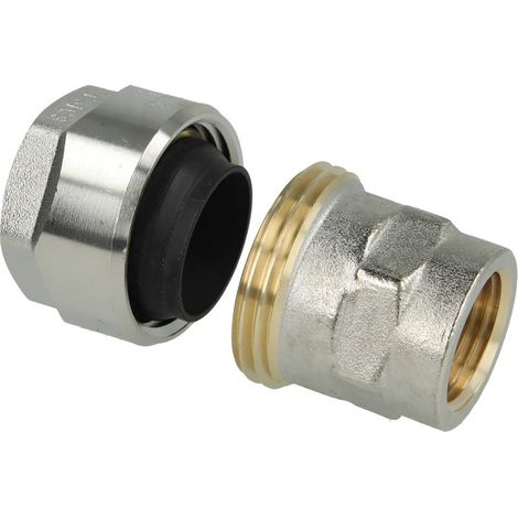 adaptateur tube noir plus tube DN15(1/2") x DN15(1/2") femelle