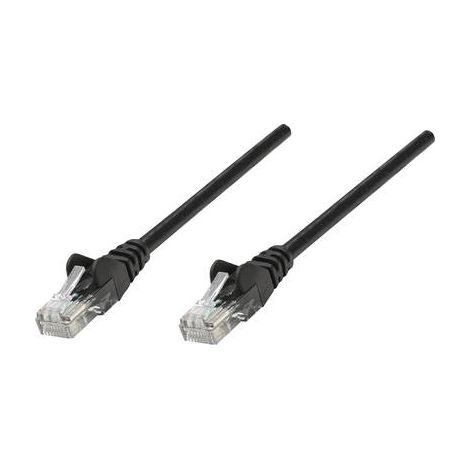 Intellinet 345378 RJ45 Câble réseau, câble patch CAT 5e U/UTP 10.00 m noir 1 pc(s) (1/2)