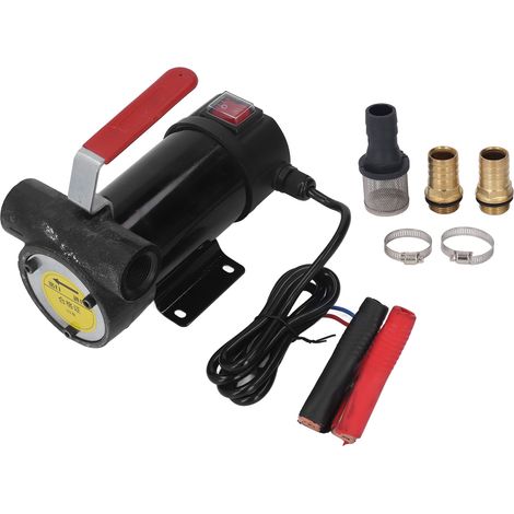 Pompe à carburant 12V 260W pour extraction de gasoil et huile, débit élevé, accessoire automobile, transfert de diesel (1/5)