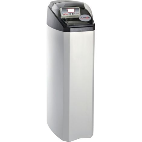 Comap – Adoucisseur d'eau SOFTEO 26l – Bypass et kit filtration inclus – Protection contre l'entartrage – Design compact et écoresponsable