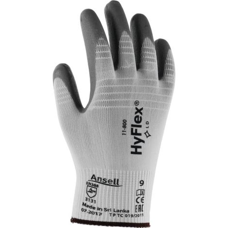 Ansell Paire de gants HyFlex 11-800, Taille des gants: 10