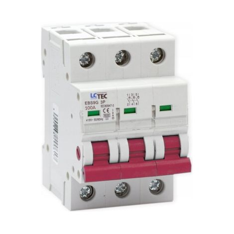 Sectionneur triphasé LC 100 A