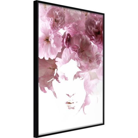 Affiche Murale Encadrée "Expressive Sight" 40 x 60 cm Noir